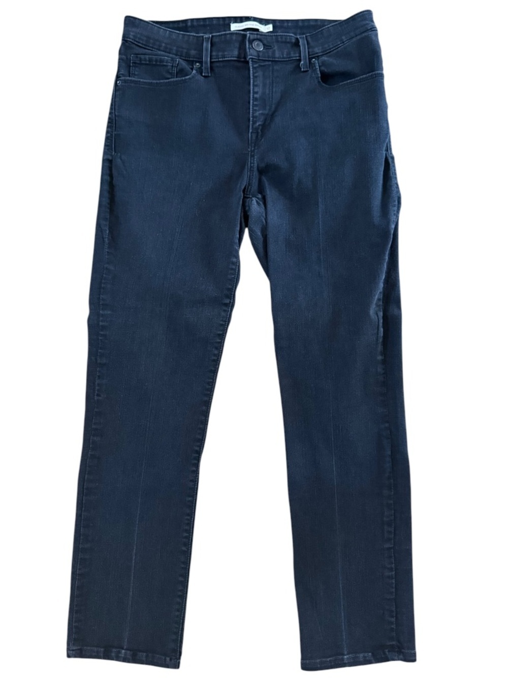 Levi's Classic Mid-Rise Black Skinny Jeans Size 12